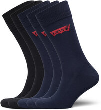 Levis Regular Cut Batwing Logo 9P Underwear Socks Regular Socks Svart Levi´s*Betinget Tilbud