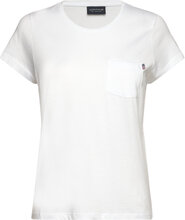 Ashley Jersey Tee Tops T-shirts & Tops Short-sleeved White Lexington Clothing