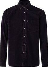 Casual Cord B.d Shirt Skjorte Uformell Blå Lexington Clothing*Betinget Tilbud