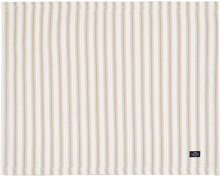 Icons Cotton Herringb Striped Placemat Home Kitchen Kitchen Textiles Placemats Beige Lexington Home*Betinget Tilbud