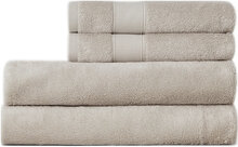 Hotel Cotton/Modal/Mulberry Silk Towel Silver Gray Home Textiles Bathroom Textiles Towels & Bath Towels Bath Towels Beige Lexington Home*Betinget Tilbud