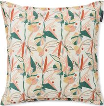 Multi Color Printed Linen/Cotton Pillow Cover Home Textiles Cushions & Blankets Cushion Covers Multi/patterned Lexington Home