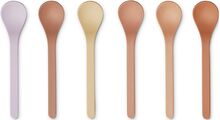 Erin Spoon 6-Pack Home Meal Time Cutlery Multi/mønstret Liewood*Betinget Tilbud