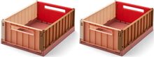 Weston Storage Box S 2-Pack Home Kids Decor Storage Storage Boxes Multi/patterned Liewood