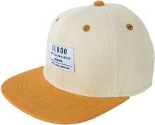 Organic Block Snapback Accessories Headwear Caps Yellow Lil' Boo