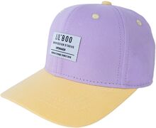 Organic Block Snapback Accessories Headwear Caps Purple Lil' Boo