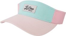 Lil' Boo Block Pink/Turquoise Visor Accessories Headwear Caps Multi/patterned Lil' Boo