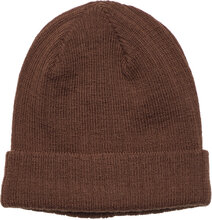 Nmngerson Knit Hat Au Lil Accessories Headwear Hats Winter Hats Brun Lil'Atelier*Betinget Tilbud
