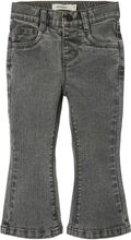 Nmfsalli Hw Slim Boot Jeans 3292-Ms Lil Bottoms Jeans Bootcut Jeans Grey Lil'Atelier