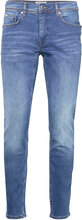 Tapered Fit Superflex Jeans Bottoms Jeans Tapered Blue Lindbergh