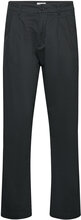 Wide Fit Pants Bottoms Trousers Chinos Black Lindbergh