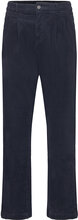 Wide Fit Corduroy Pants Bottoms Trousers Chinos Navy Lindbergh