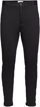 Superflex Knitted Cropped Pant Bottoms Trousers Chinos Black Lindbergh