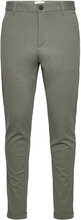 Superflex Knitted Cropped Pant Bottoms Trousers Chinos Green Lindbergh