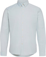 Oxford Superflex Shirt L/S Skjorte Business Blå Lindbergh*Betinget Tilbud