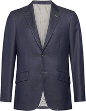Denim Look Stretch Blazer Suits & Blazers Blazers Double Breasted Blazers Navy Lindbergh Black