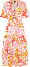 Dress Carolina Maxiklänning Festklänning Orange Lindex