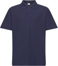 T Shirt Pique Tops T-shirts Polo Shirts Short-sleeved Polo Shirts Navy Lindex