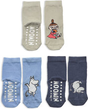 Socks 3 Pack Moomin Sockor Strumpor Navy Lindex
