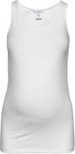 Top Mom Karin Tops T-shirts & Tops Sleeveless White Lindex