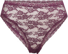 Brief So U Misha Brazilian Hi Lingerie Panties Brazilian Panties Burgunder Lindex*Betinget Tilbud