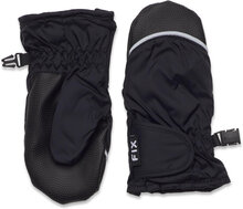 Mitten Thin Waterproof Accessories Gloves & Mittens Gloves Black Lindex