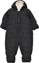 Overall Padded W Ears Outerwear Coveralls Snow/ski Coveralls & Sets Svart Lindex*Betinget Tilbud