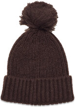 Knitted Beanie Chunky Accessories Headwear Hats Beanie Brown Lindex