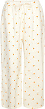Trousers Pyjama Seersucker Pyjamasbukser Hyggebukser Cream Lindex