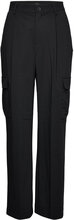 Trousers Becca Bottoms Trousers Wide Leg Black Lindex