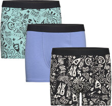 Boxer Aop 3 Pack Night & Underwear Underwear Underpants Multi/patterned Lindex