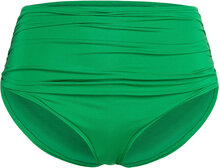 Swim Brief Sara Bikini Shaping Swimwear Bikinis Bikini Bottoms High Waist Bikinis Green Lindex