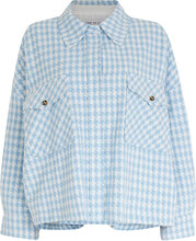 Lee Check Tops Overshirts Blue Line Of Oslo