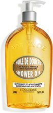 Almond Shower Oil 500Ml Body Oil Nude L'Occitane