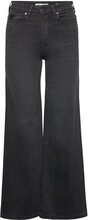 Palazzo Bottoms Jeans Wide Black Lois Jeans