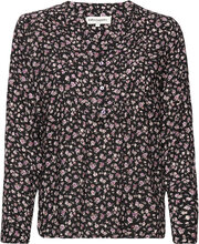 Helena Shirt Tops Blouses Long-sleeved Multi/patterned Lollys Laundry