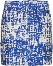 Aqua Short Skirt Kort Nederdel Blue Lollys Laundry