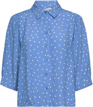 Bonoll Shirt Ss Tops Shirts Long-sleeved Blue Lollys Laundry