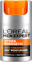 L'oréal Paris Men Expert Hydra Energetic 24H Anti-Tiredness Moisturiser 50 Ml Fuktighetskrem Ansiktskrem Hudpleie Nude L'Oréal Paris*Betinget Tilbud