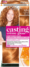 L'oréal Paris Casting Creme Gloss Blonde 834 Caramel Blonde Beauty Women Hair Care Color Treatments Nude L'Oréal Paris