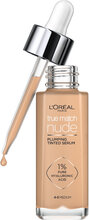 L'oréal Paris True Match Nude Plumping Tinted Serum 4-5 Medium Foundation Sminke L'Oréal Paris*Betinget Tilbud
