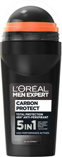 L'oreal Paris Men Expert Carbon Protect Total Protection 48H Anti-Perspirant Roll-On 100Ml Beauty Men Deodorants Roll-on Nude L'Oréal Paris