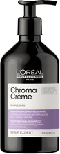 L'oréal Professionnel Chroma Crème Purple Shampoo 500Ml Beauty Women Hair Care Silver Shampoo Nude L'Oréal Professionnel