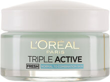 L'oréal Paris Triple Active Fresh Gel Day Cream 50 Ml Beauty WOMEN Skin Care Face Day Creams Nude L'Oréal Paris*Betinget Tilbud