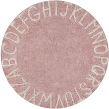 Round Abc Nude Vintage-Natural/Vintage Nude-Natura Home Kids Decor Rugs And Carpets Round Rugs Pink Lorena Canals