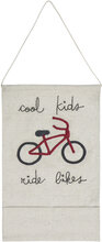 Wall Pocket Hanger Cool Kids Ride Bikes Home Kids Decor Wall Decors Multi/patterned Lorena Canals