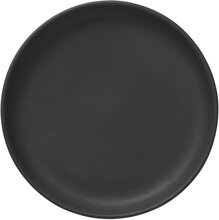 Ceramic Pisu #16 Lunch Plate Home Tableware Plates Small Plates Svart Louise Roe*Betinget Tilbud