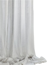 Airy Curtain Home Textiles Curtains Hvit Lovely Linen*Betinget Tilbud