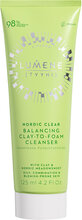 Nordic Clear Balancing Clay-To-Foam Cleanser Beauty WOMEN Skin Care Face Cleansers Mousse Cleanser Nude LUMENE*Betinget Tilbud