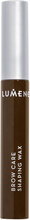 Brow Care Shaping Wax 3 Dark Brown Ögonbrynsgel Smink Brown LUMENE